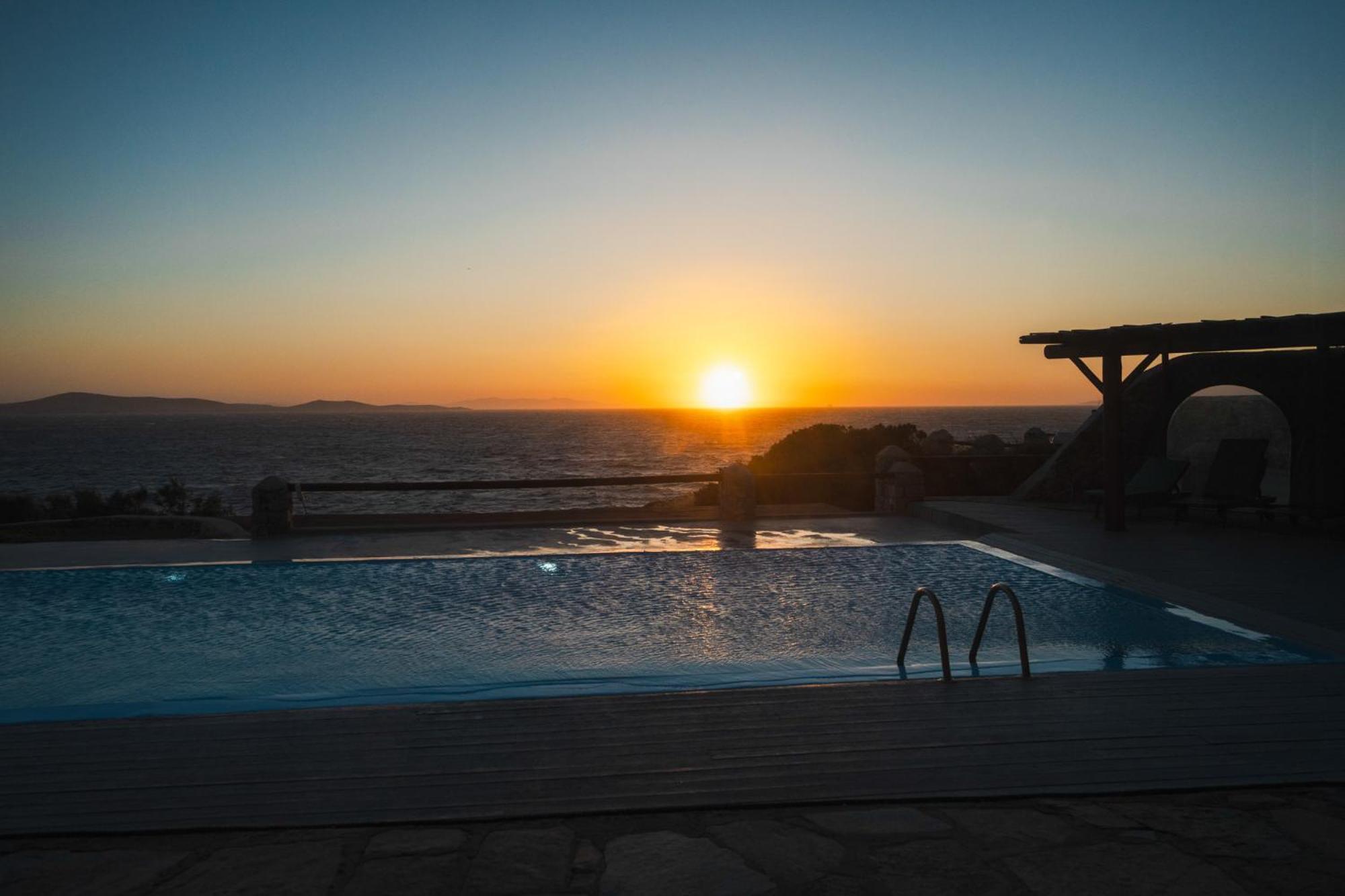 Villa Casa De Blue Mykonos Town ภายนอก รูปภาพ