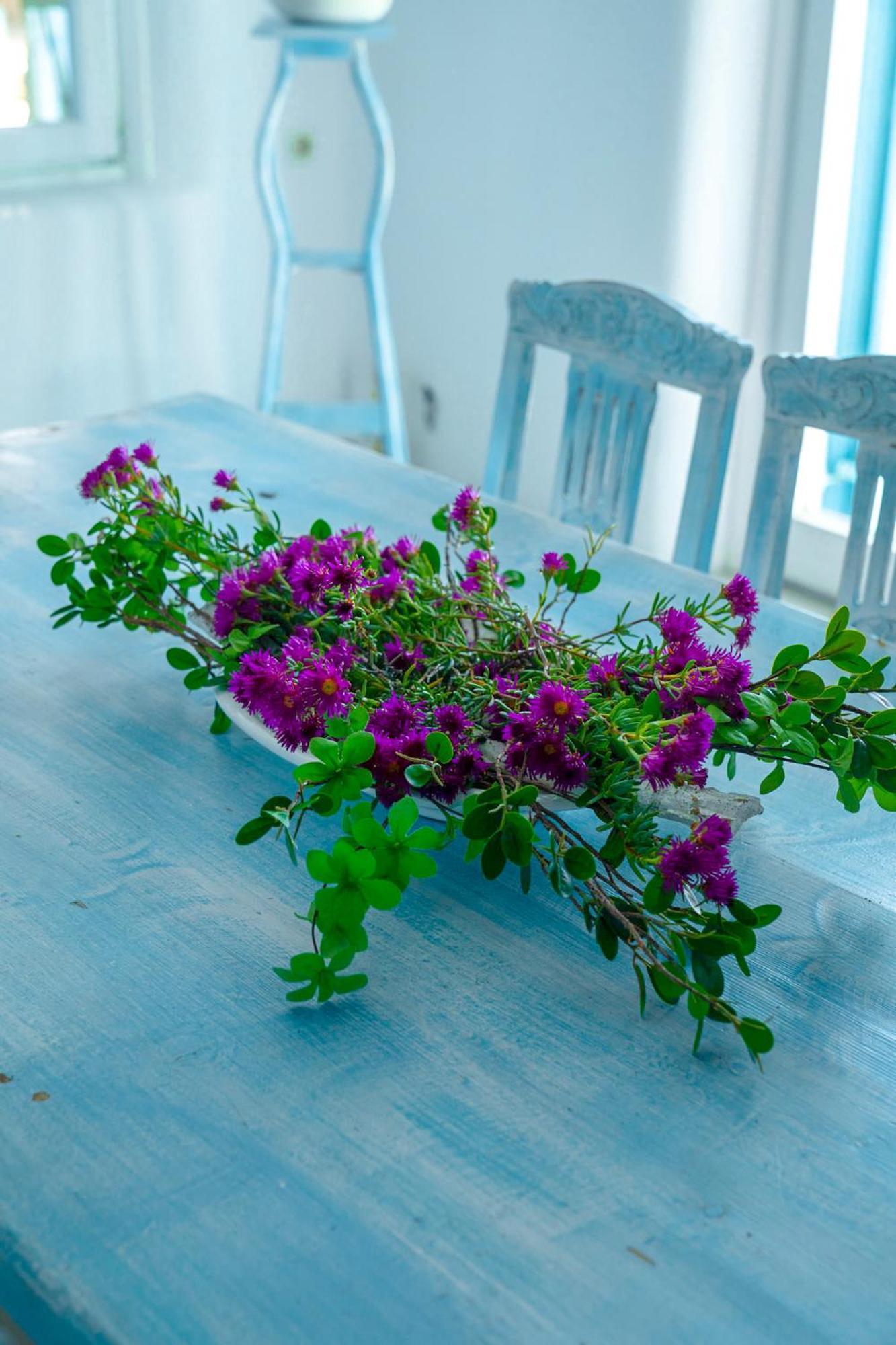 Villa Casa De Blue Mykonos Town ภายนอก รูปภาพ
